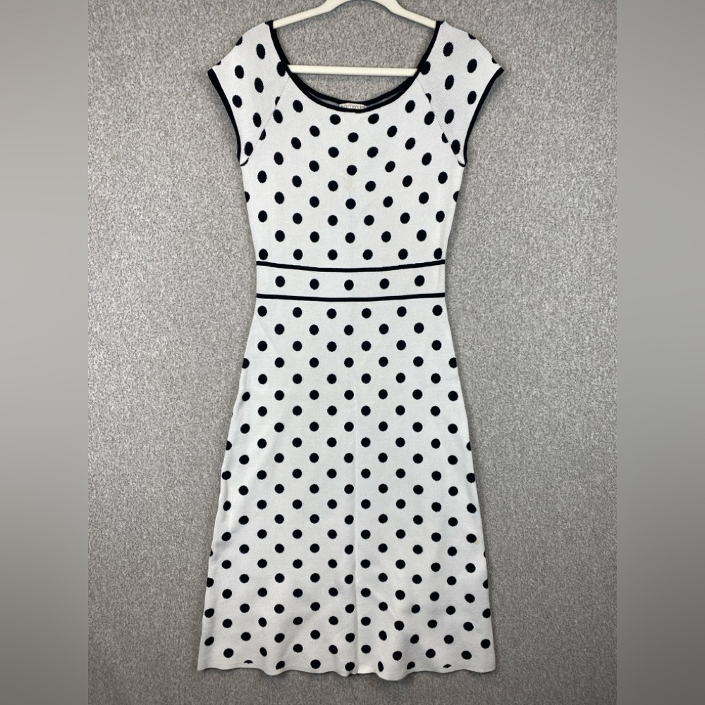 Eva Mendez sweater dress size M bodycon preppy business career rockabilly